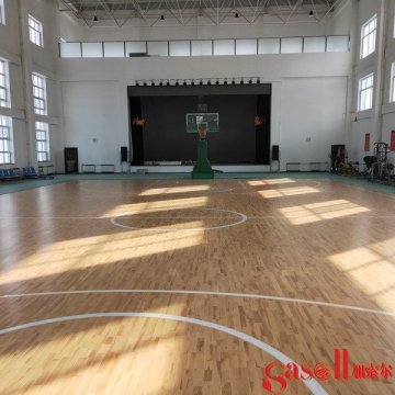 实木体育木地板地面材质