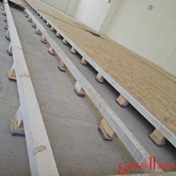 实木体育木地板怎么消光