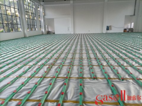 实木体育篮球地板划线