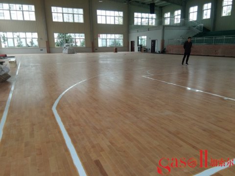 实木体育篮球地板表面起皮原因