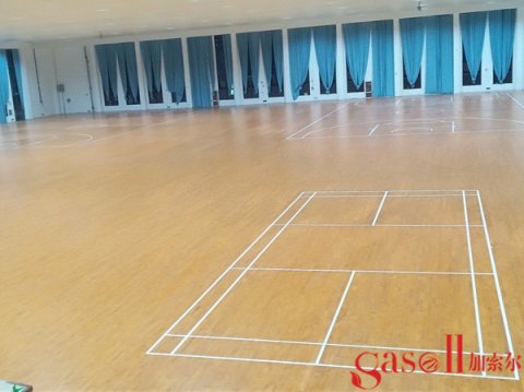 实木体育木地板构造层次