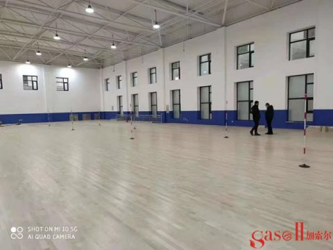 实木体育篮球木地板防滑措施