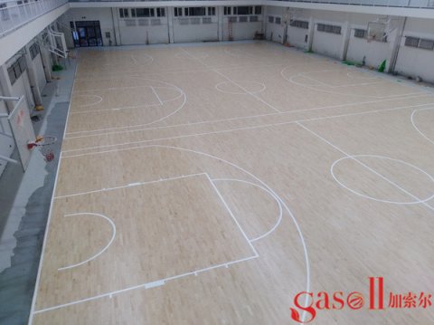 小学体育木地板施工流程